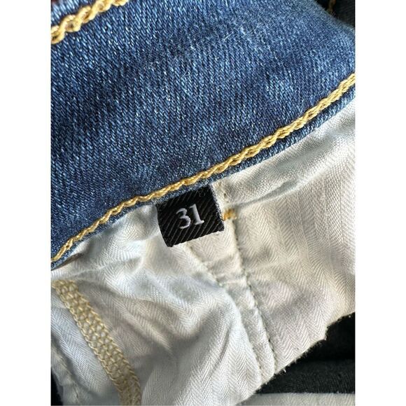 7 For All Mankind Skinny High Waist Ankle Jeans 31 - Picture 5 of 6